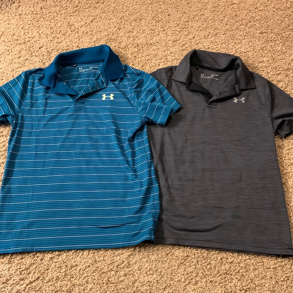 Set of 2 Under Armour Heat Gear Polos